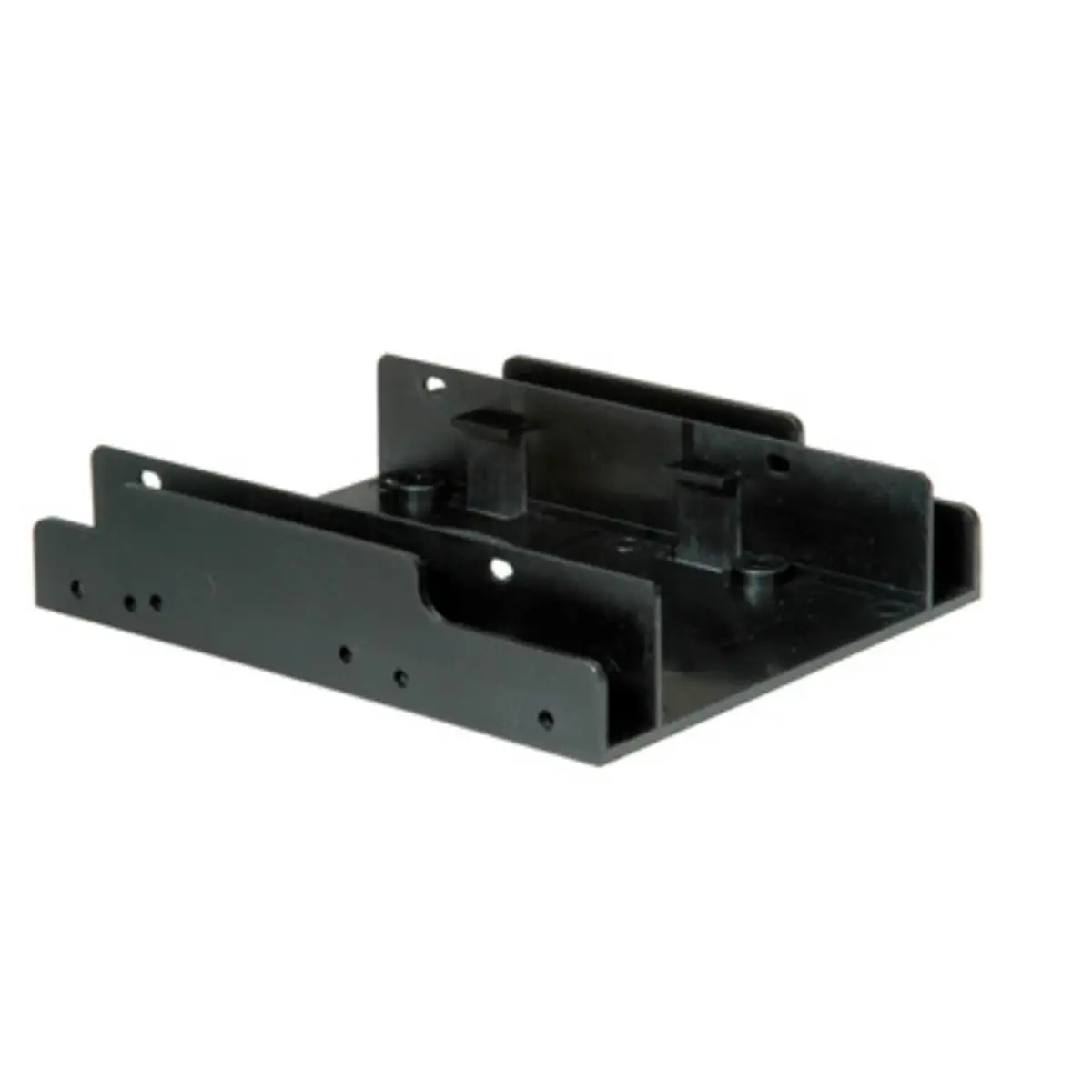 Montageadapter 3 5 Zoll Rahmen für 2x 2.5 HDD Schwarz