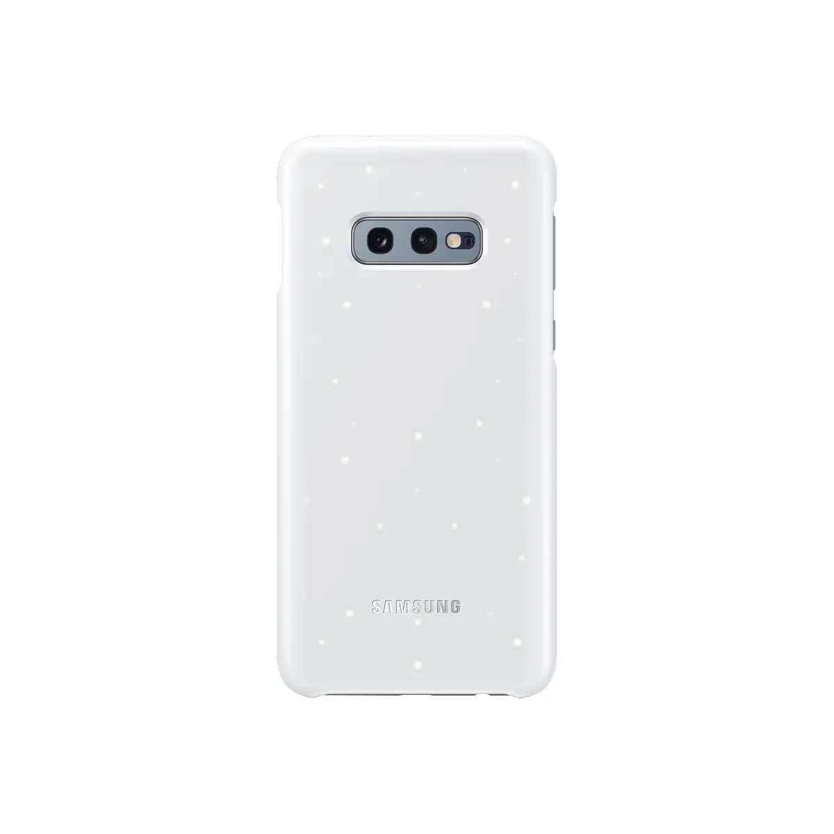 LED Cover für Galaxy S10e Weiß