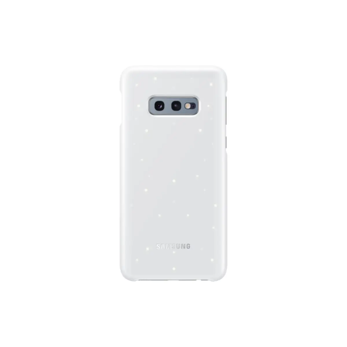 LED Cover für Galaxy S10e Weiß