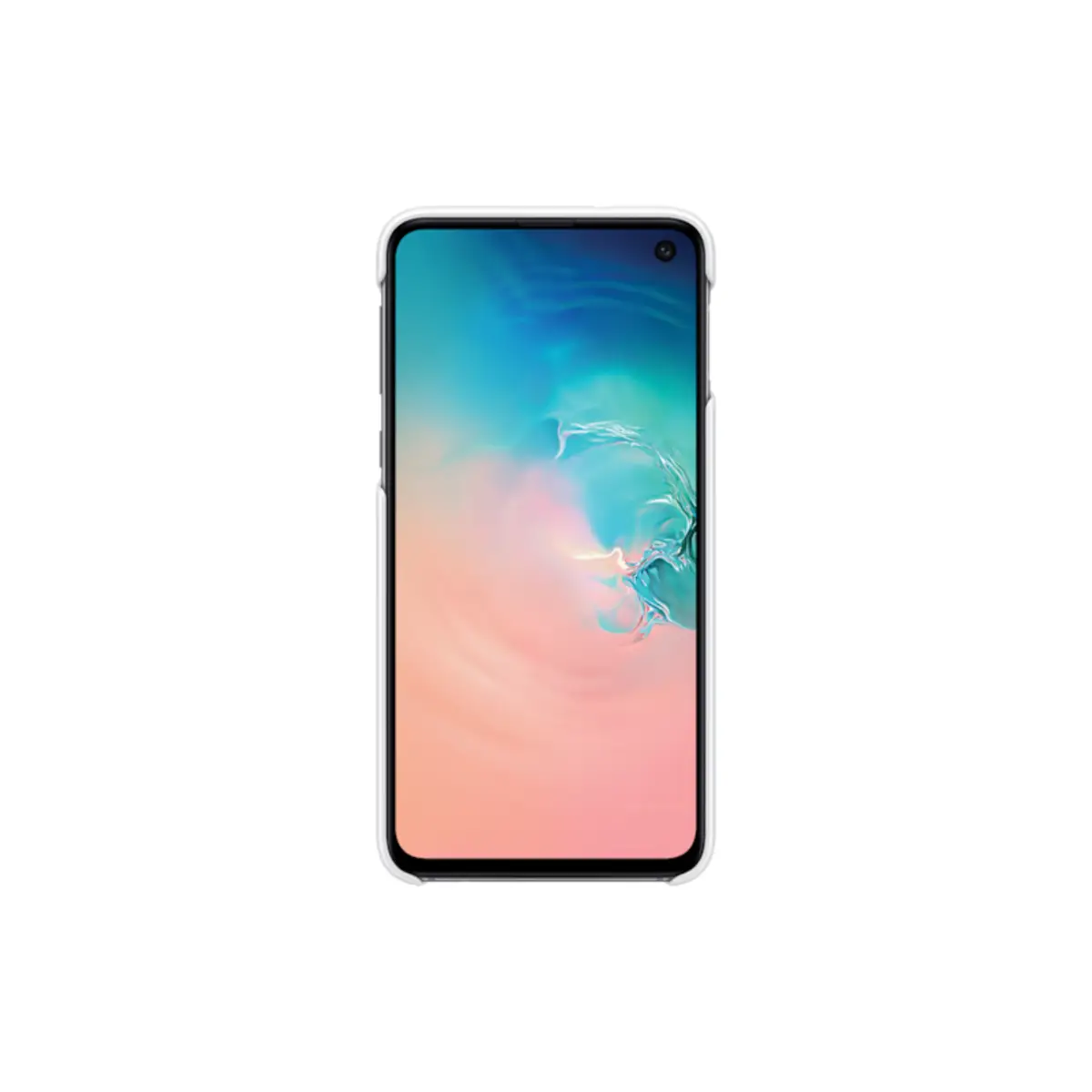 LED Cover für Galaxy S10e Weiß