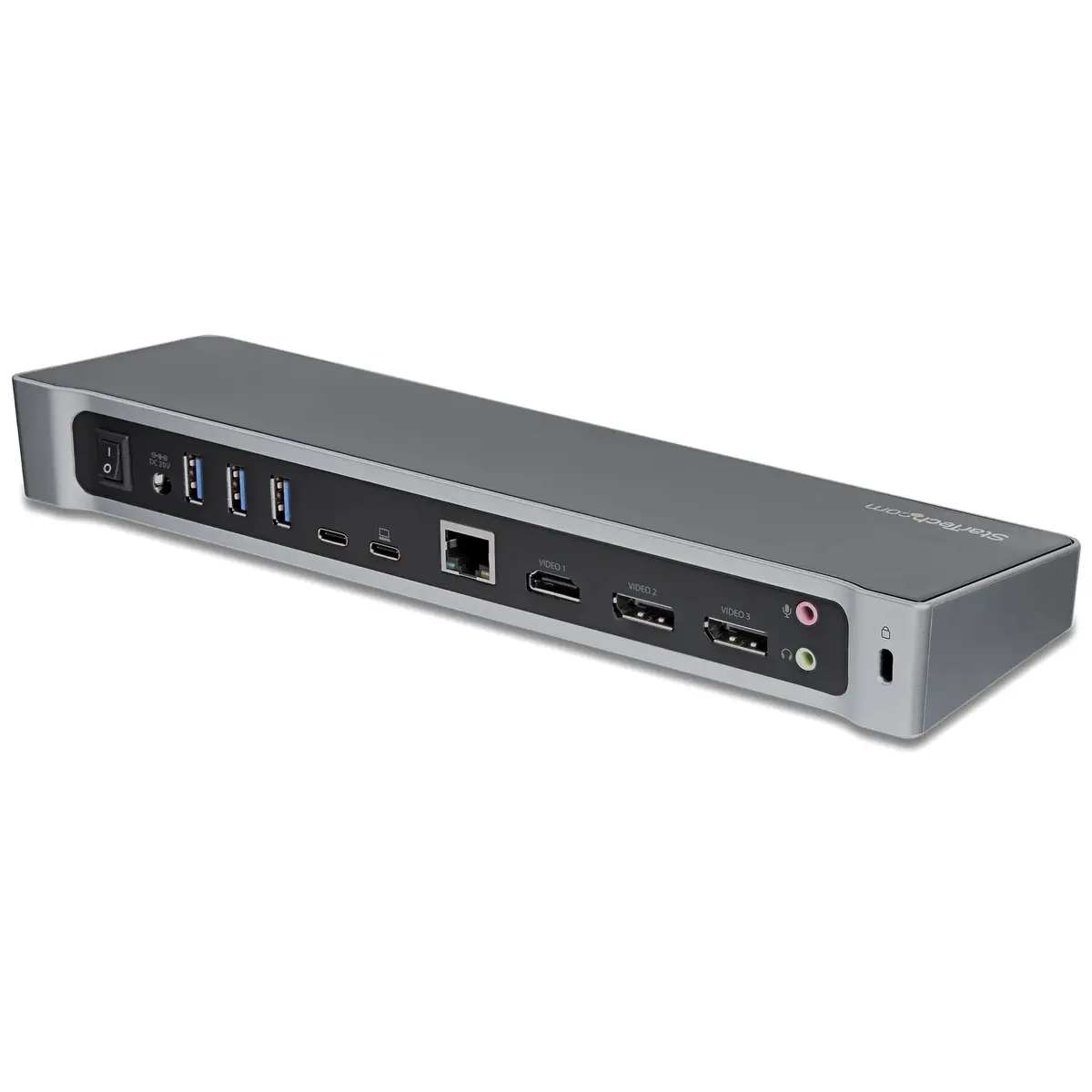 Triple Monitor USB-C Dockingstation 5xUSB 3.0/2xHDMI