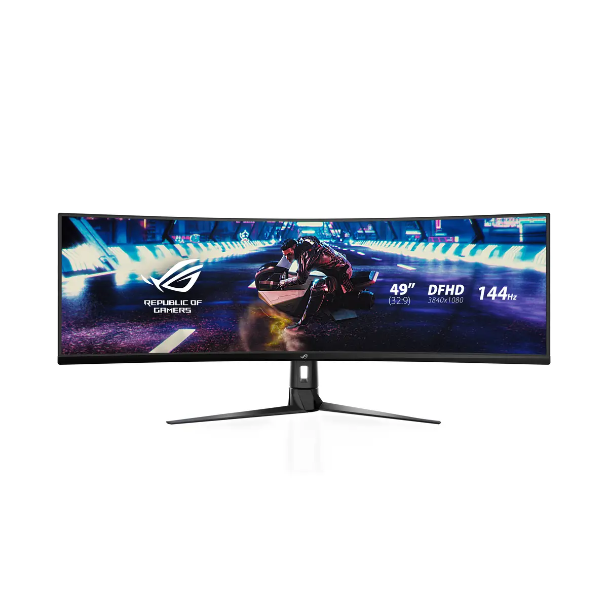 ROG Strix XG49VQ Computerbildschirm 124,5 cm (49") 3840 x 1080 Pixel UltraWide Full HD LED Schwarz