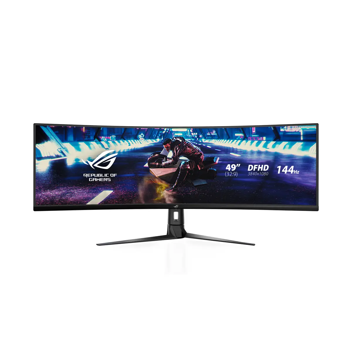 ROG Strix XG49VQ Computerbildschirm 124,5 cm (49") 3840 x 1080 Pixel UltraWide Full HD LED Schwarz