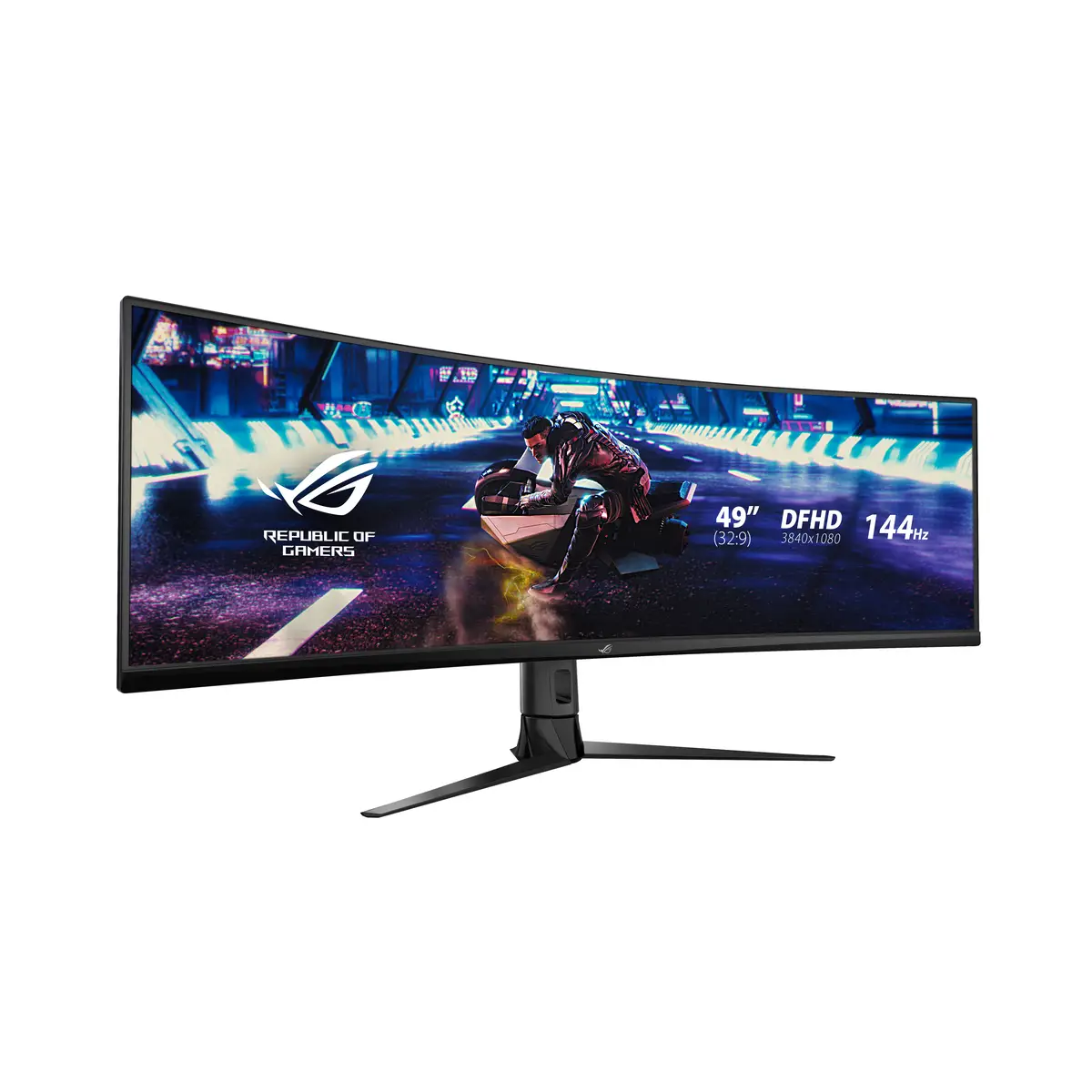 ROG Strix XG49VQ Computerbildschirm 124,5 cm (49") 3840 x 1080 Pixel UltraWide Full HD LED Schwarz