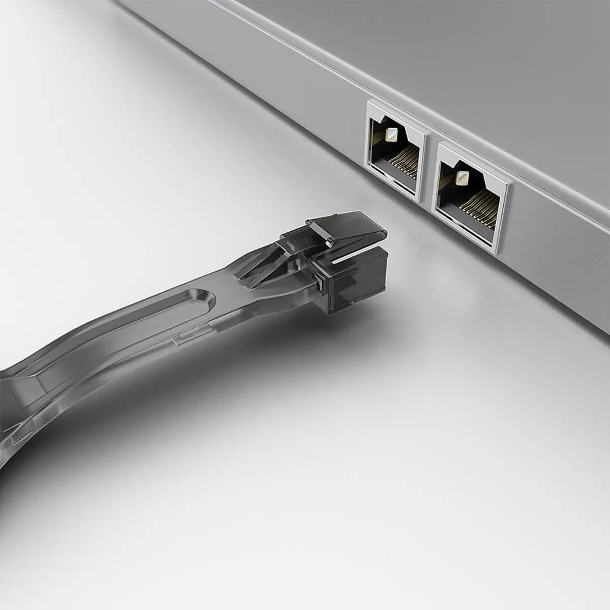 Schlüssel für RJ45 Port Schloss Schwarz