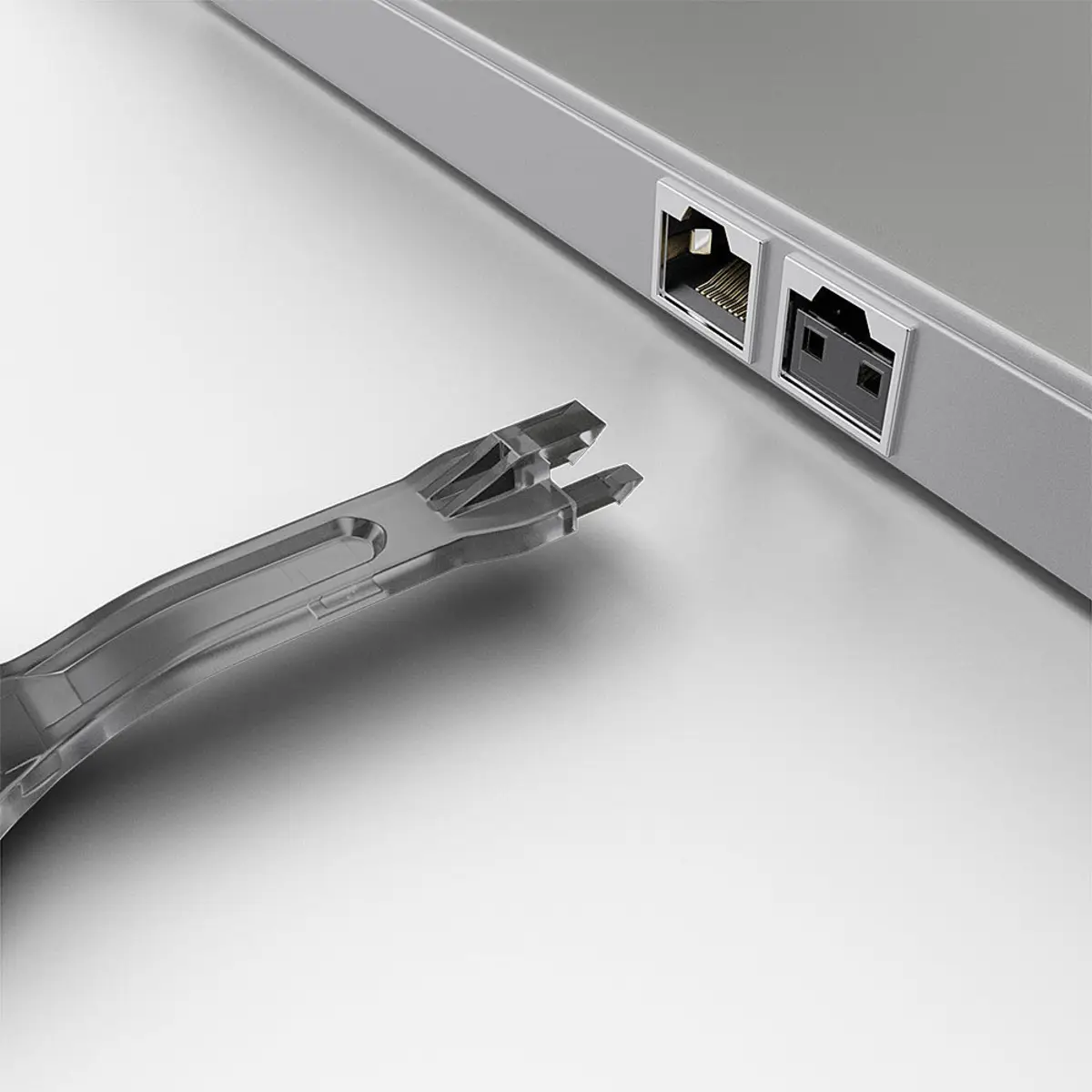 Schlüssel für RJ45 Port Schloss Schwarz