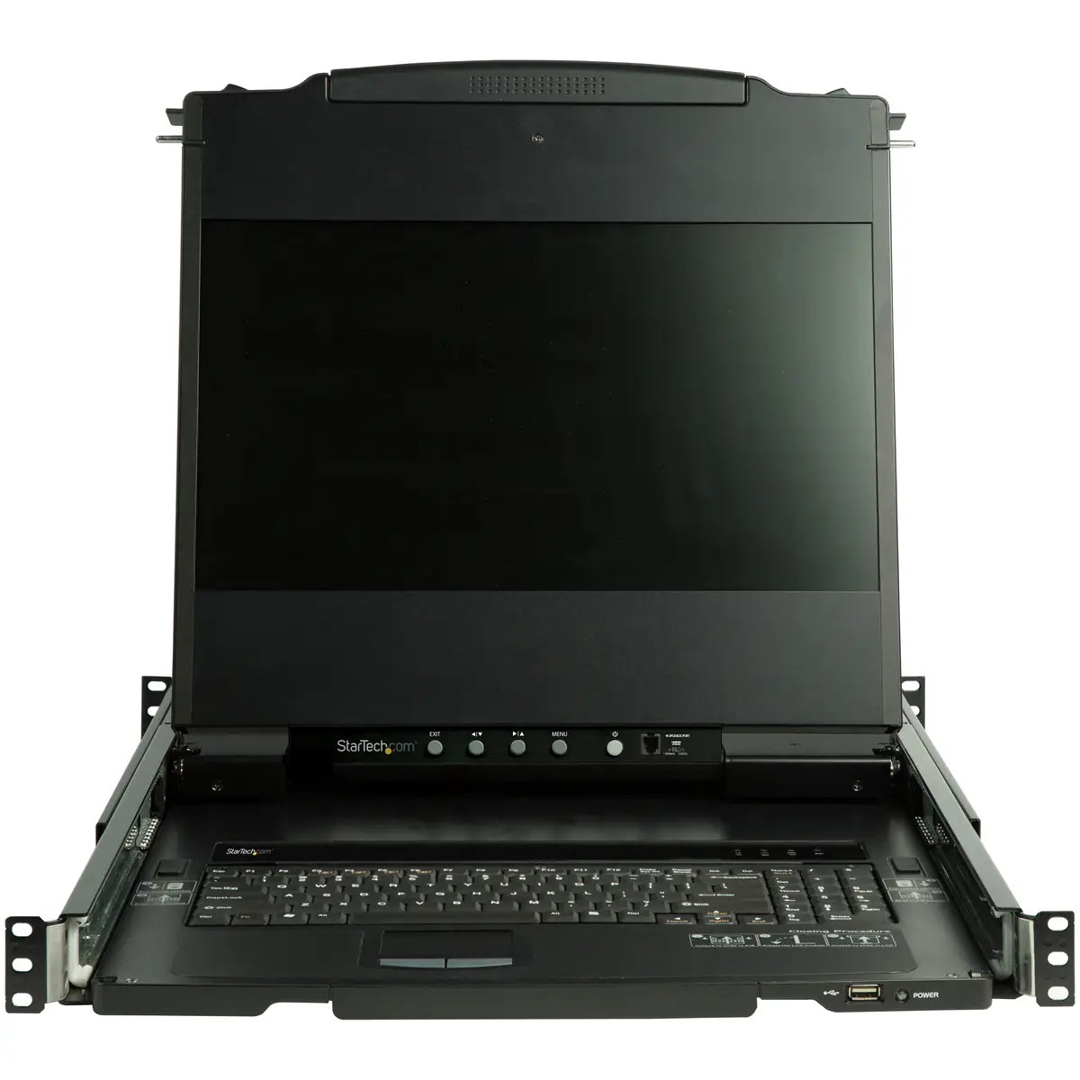 KVM Konsole für Server Racks 43,2cm (17") HD Einbaufähig