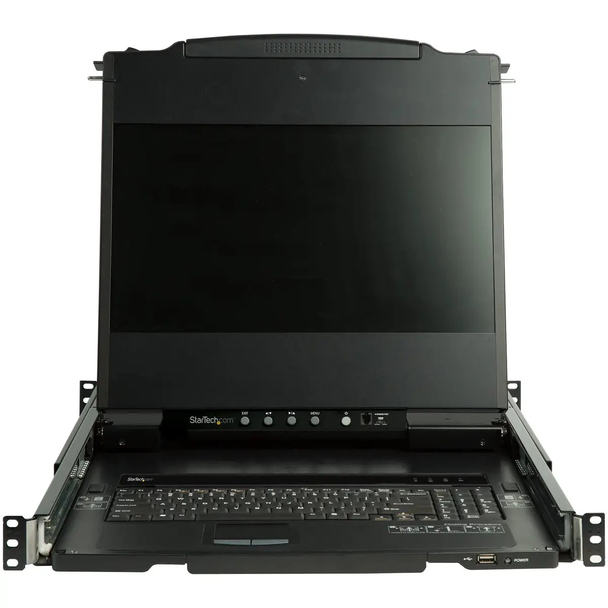 KVM Konsole für Server Racks 43,2cm (17") HD Einbaufähig