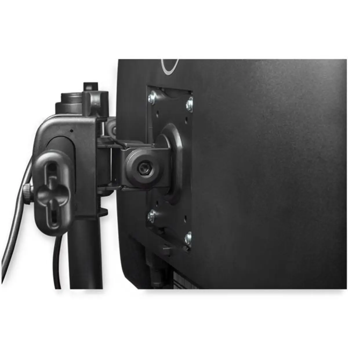 Dual-Monitor-Arm für Tischmontage Querstange Tischklemme/Kabeldurchführungstülle