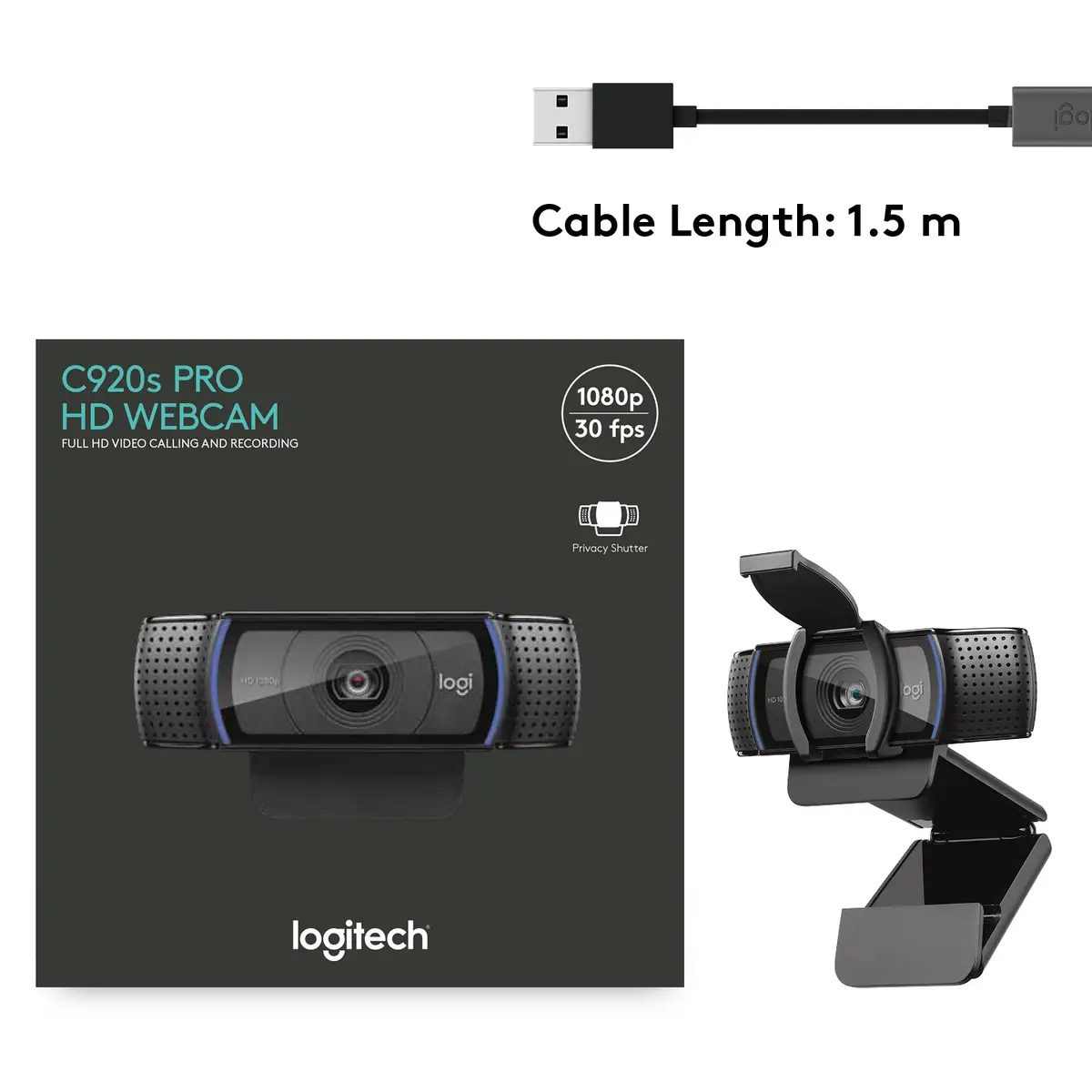 HD Pro Webcam C920S Farbe 1920x1080 Audi