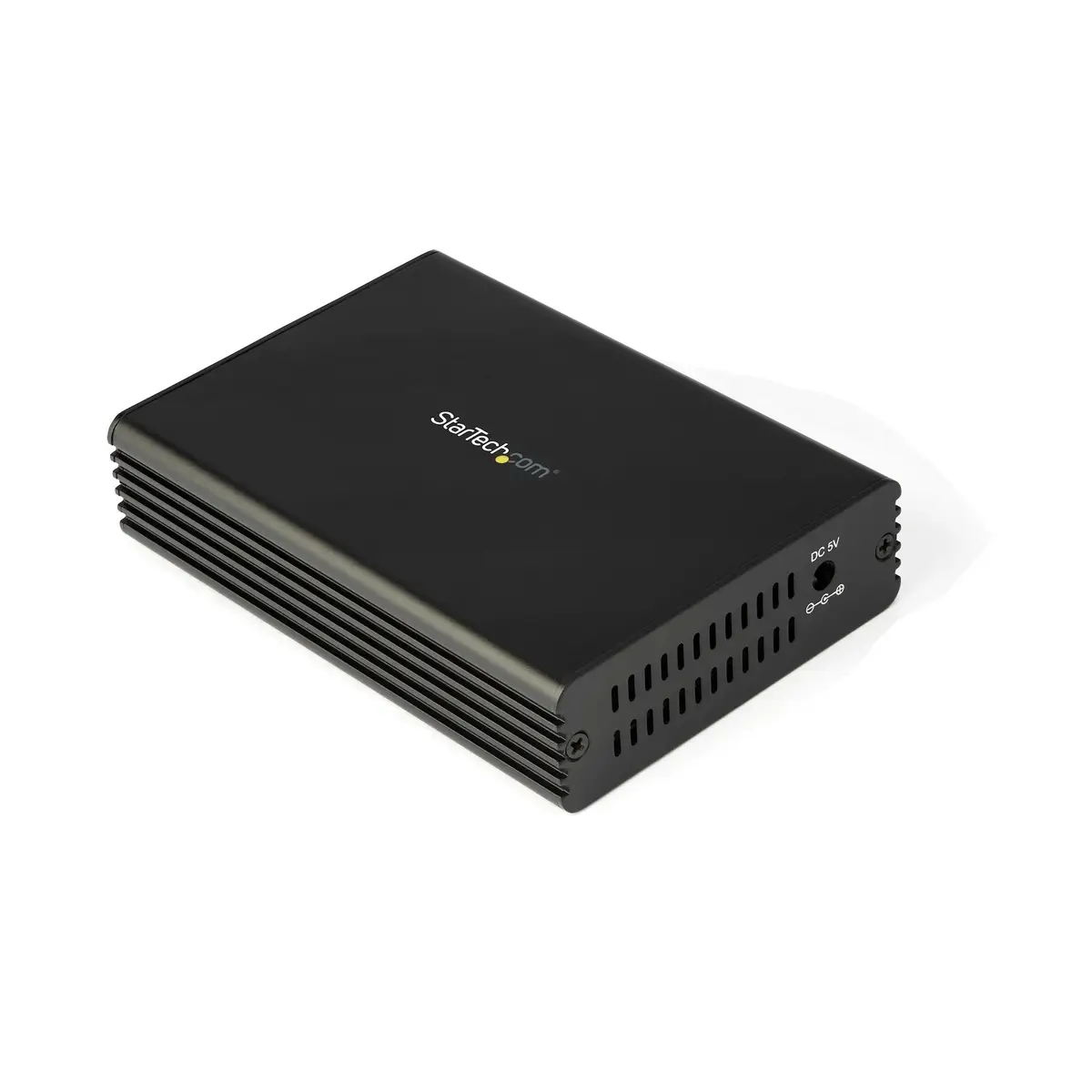 10 Gb LWL / Glasfaser Medienkonverter mit offenem SFP+ Steckplatz - Fiber