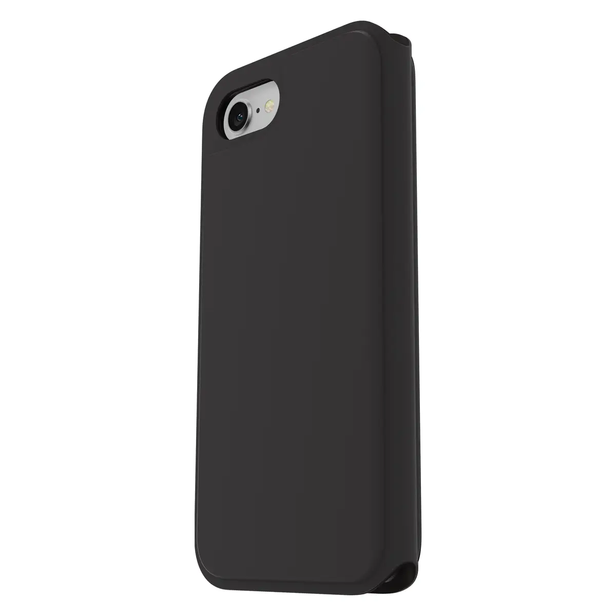 Strada Series Flip-Hülle für Mobiltelefon Polyurethan Polycarbonat Kunstfaser Schwarz