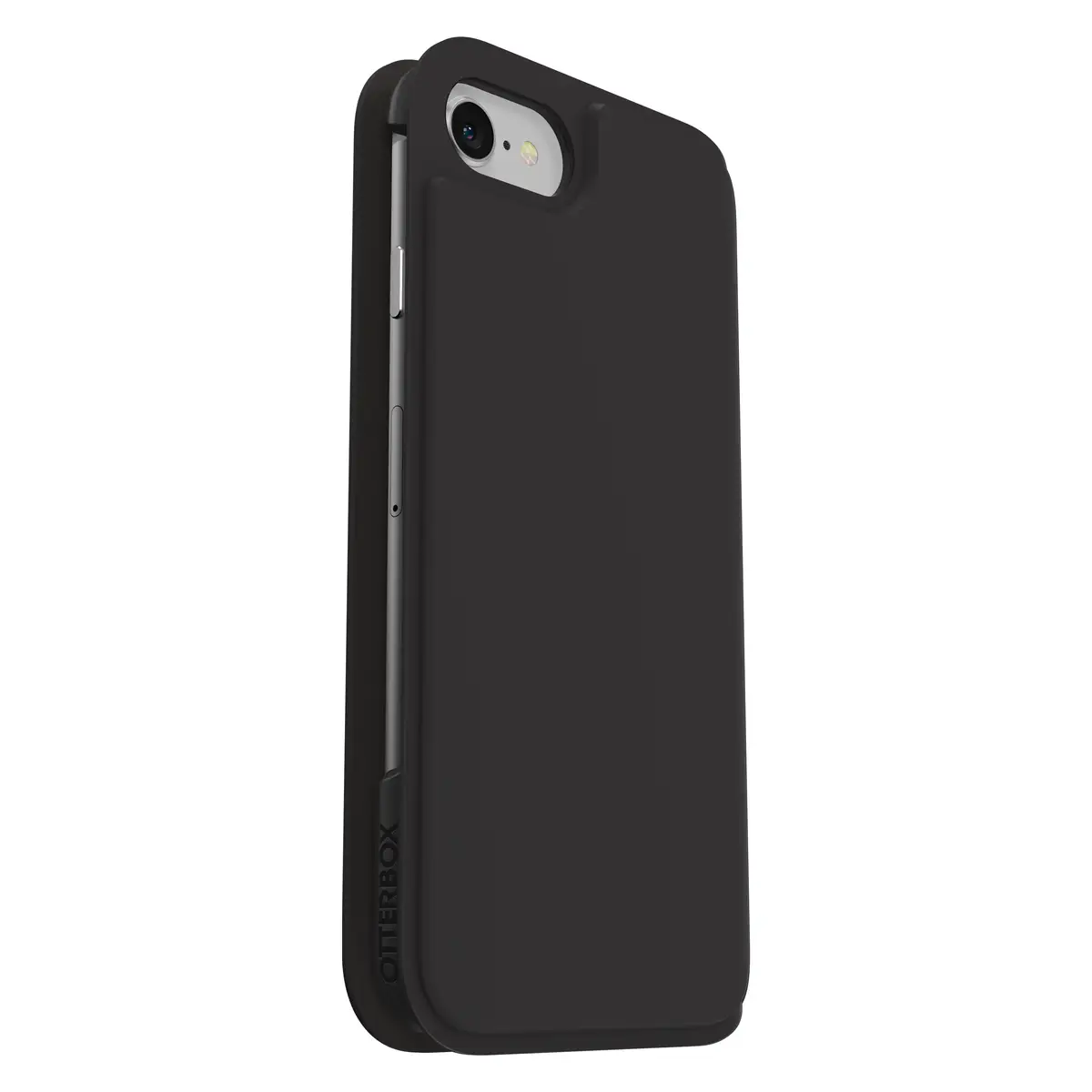 Strada Series Flip-Hülle für Mobiltelefon Polyurethan Polycarbonat Kunstfaser Schwarz
