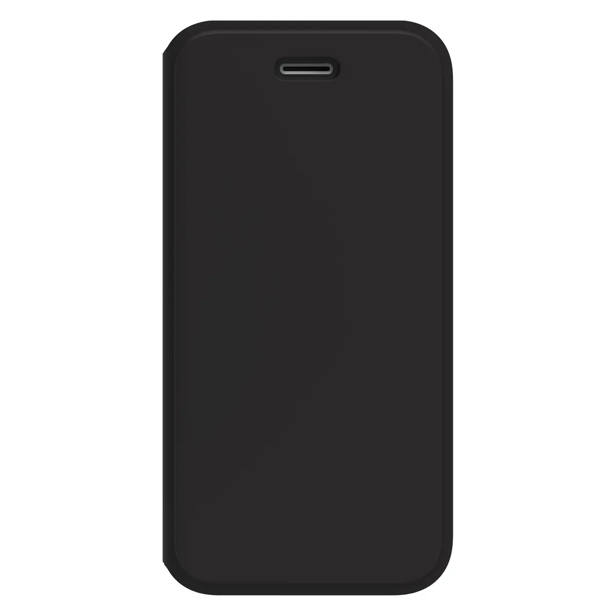 Strada Series Flip-Hülle für Mobiltelefon Polyurethan Polycarbonat Kunstfaser Schwarz