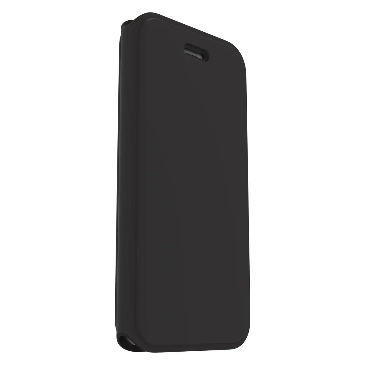 Strada Series Flip-Hülle für Mobiltelefon Polyurethan Polycarbonat Kunstfaser Schwarz