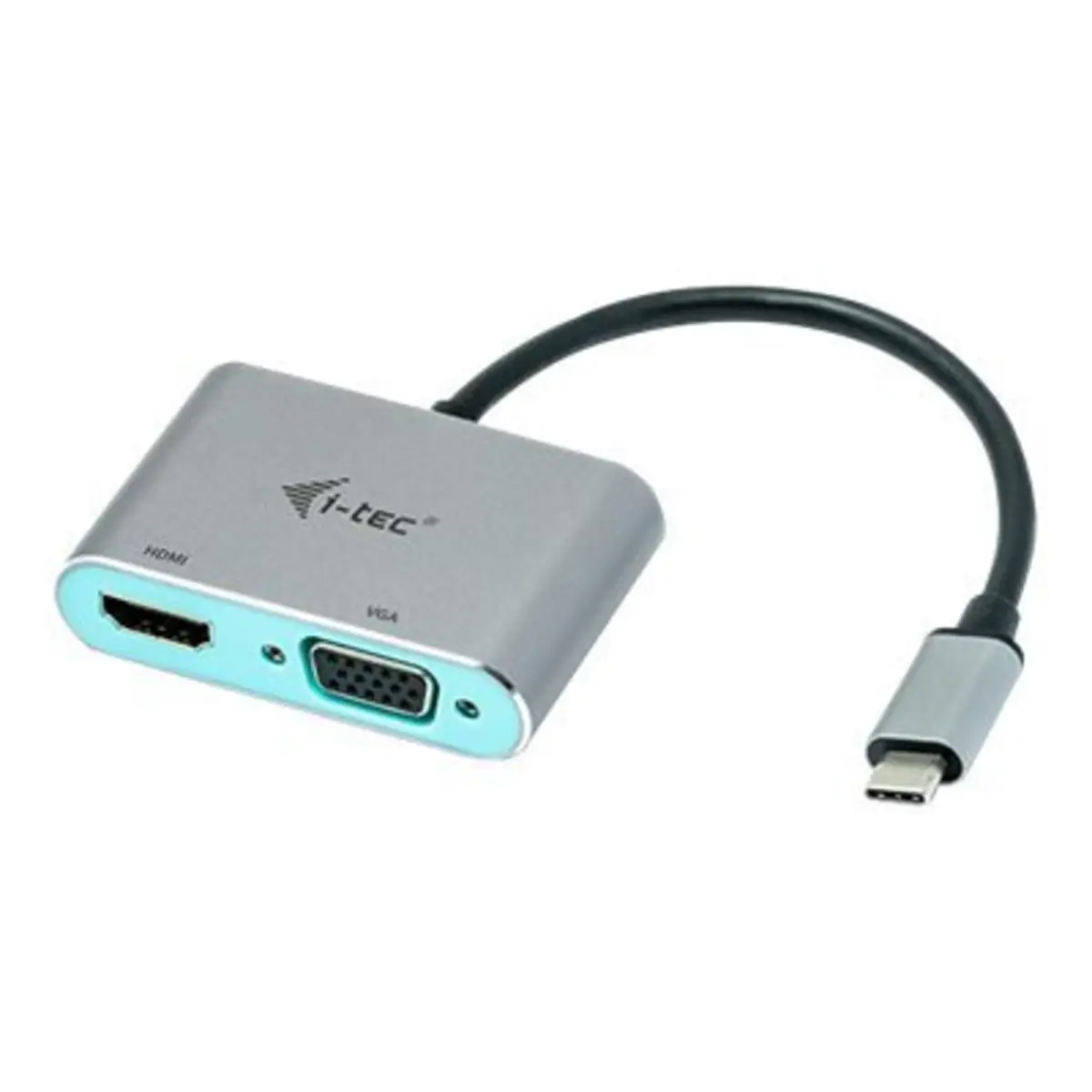 i-tec USB-C auf HDMI/VGA Adapter 0,15m