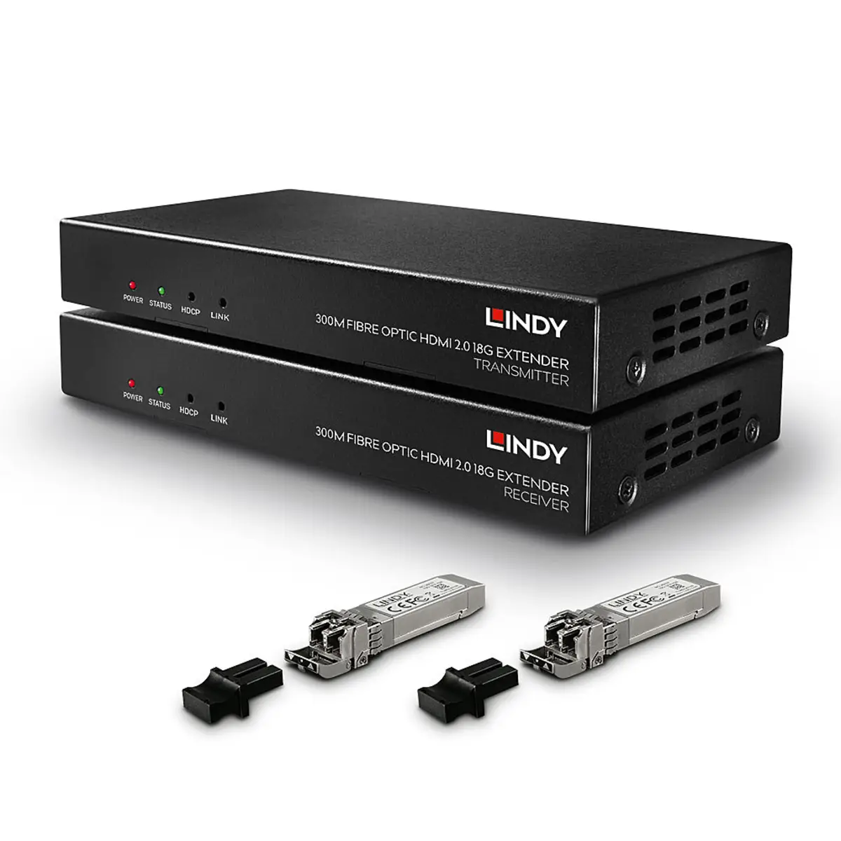 18G & IR Extender Fibre Optic HDMI bis zu 300m