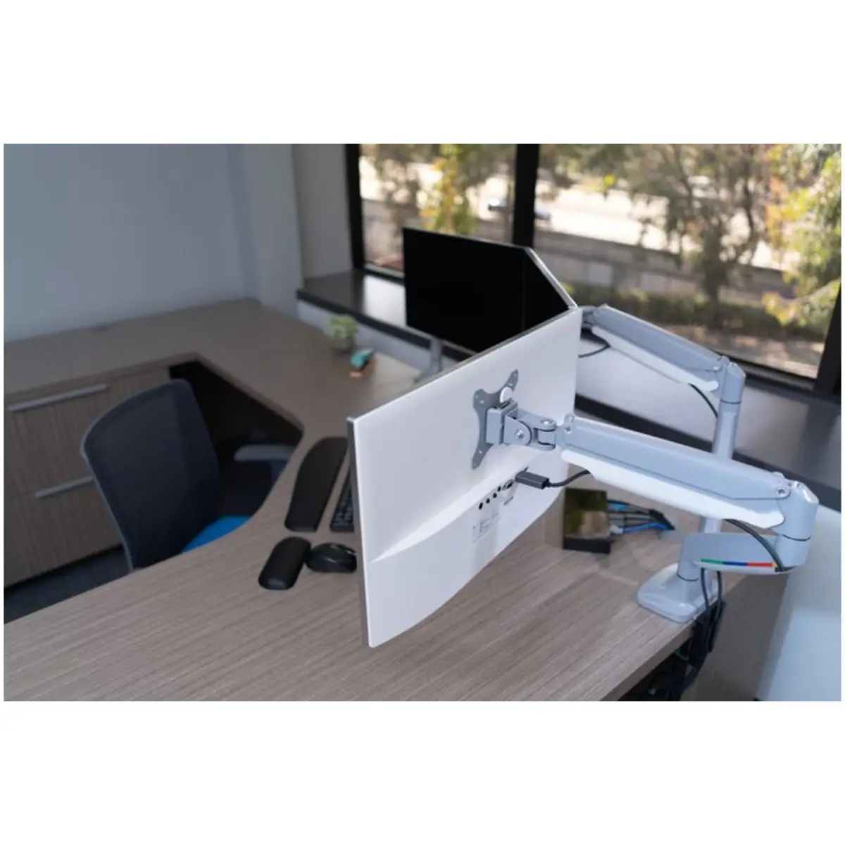 SmartFit One-Touch Dual Monitorarm