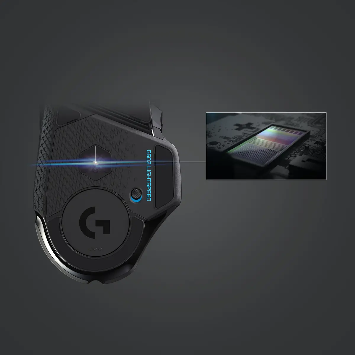 Gaming Mouse G502 (Hero) USB Schwarz