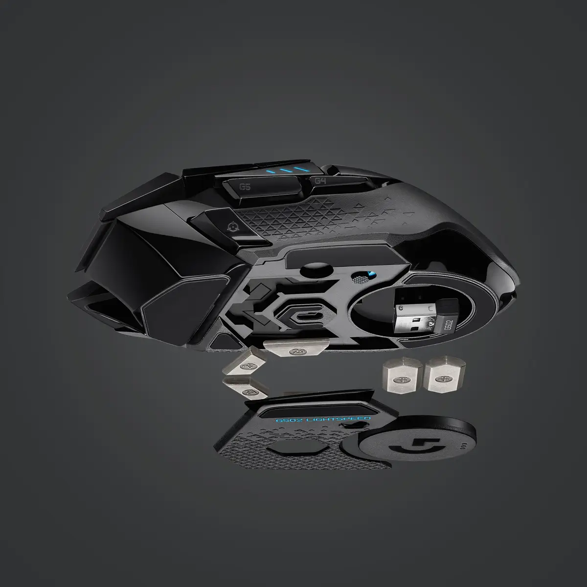 Gaming Mouse G502 (Hero) USB Schwarz