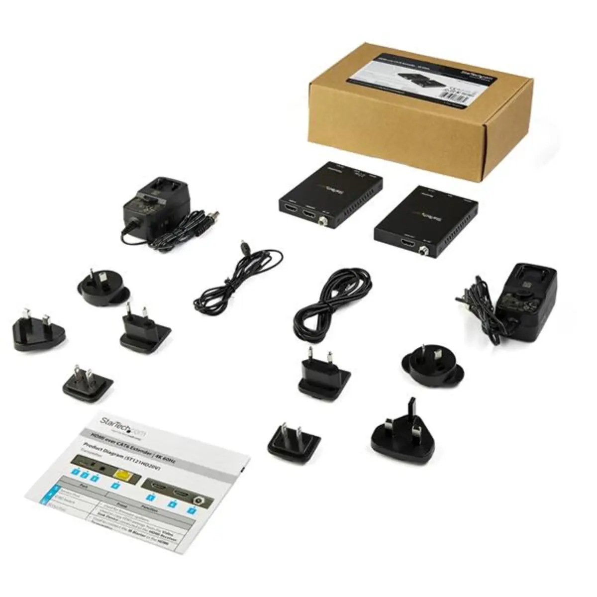 HDMI über CAT6-Extender-Set