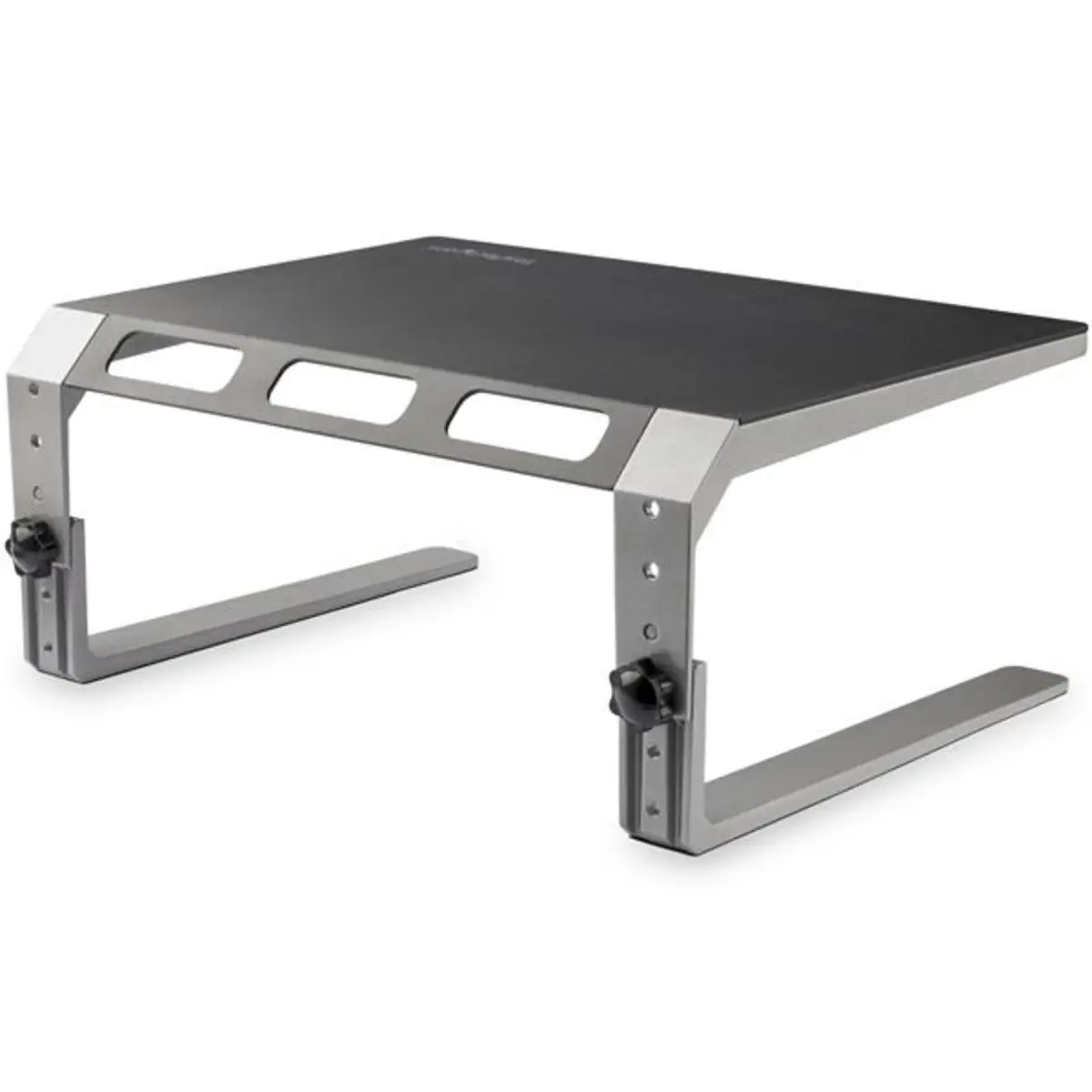 Bildschirmerhöhung bis zu 32 "Monitor höhenverstellbar Stahl & Aluminium