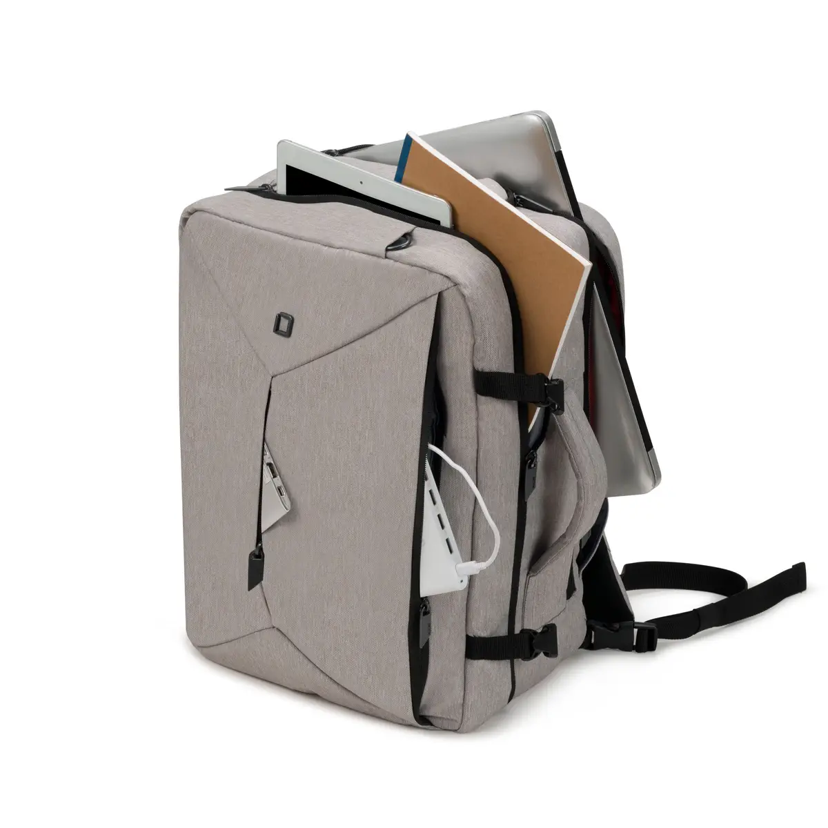 Backpack Dual Plus EDGE 33-39,6cm (13-15,6") Polyester Grau
