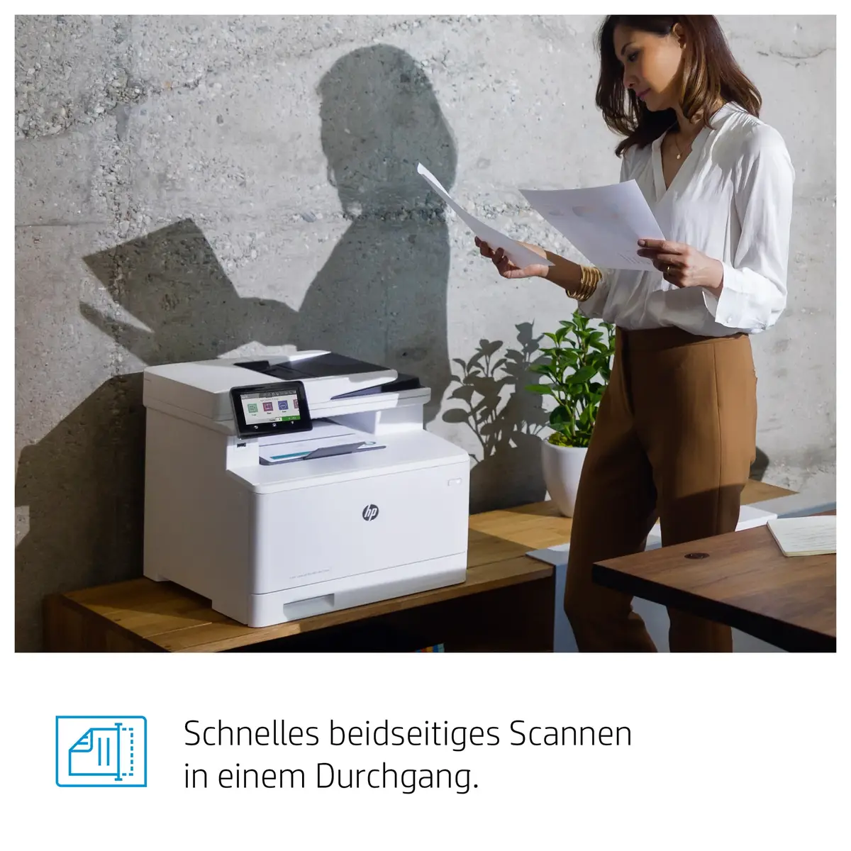 Color LaserJet Pro M479fdw A4 All-in-One Drucker/Kopierer/Scanner/Fax Laserdruck