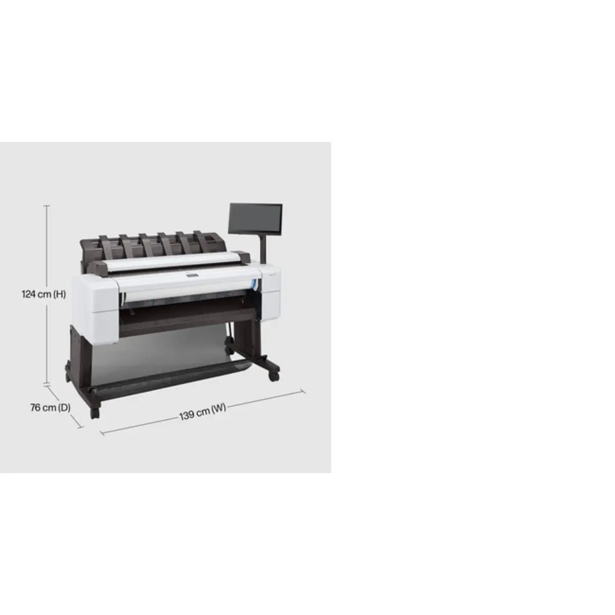 HP DesignJet T2600dr PostScript 914 mm (36") Multifunktionsdrucker Farbe Tintenstrahl 914 x 8000 mm 610 x 15000 mm (Original) Rolle (91,4 cm x 91,4 m) 914 x 1219 mm (Medien) bis zu 0.32 Min./Seite (Drucken) 2 R