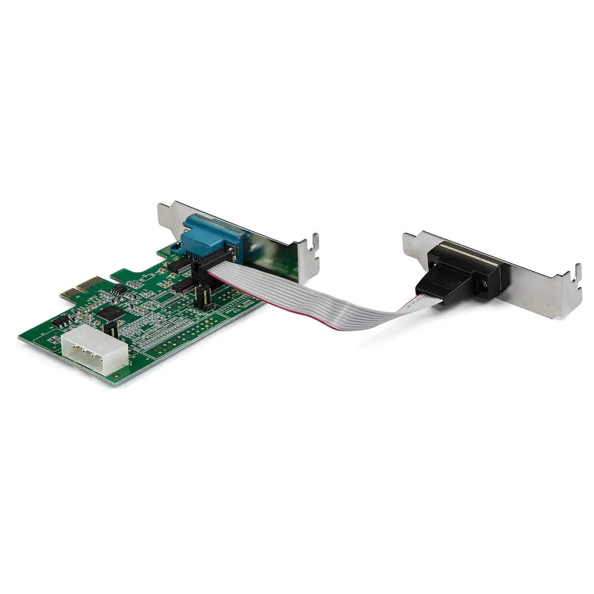2 Port PCIe serielle Schnittstellenkarte - 16950 UART - 256-Byte-FIFO-Cache
