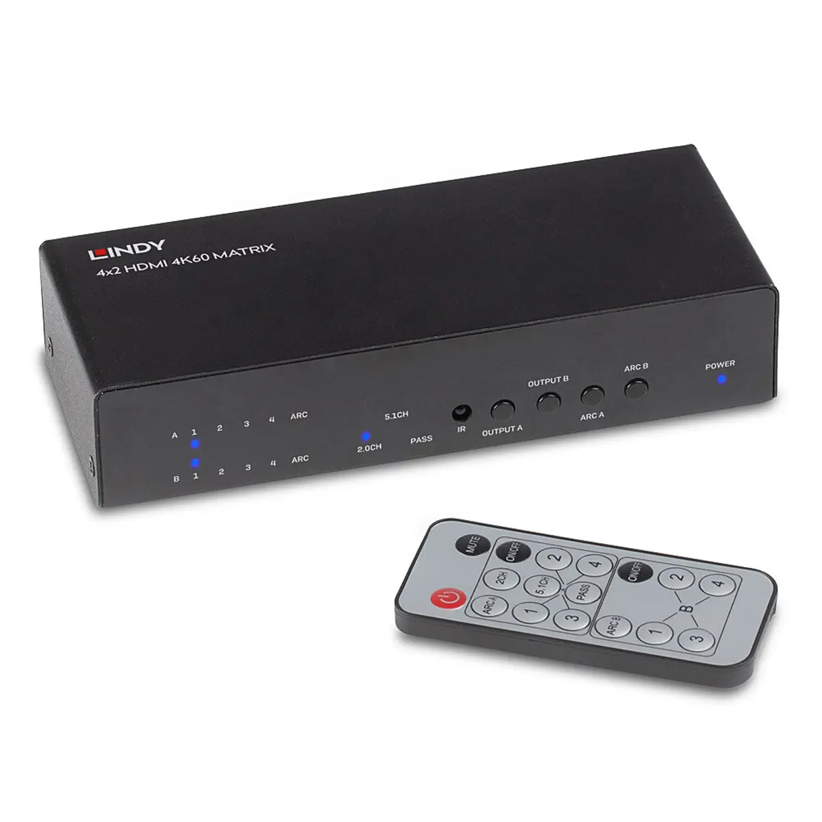 4x2 Switch HDMI 2.0 18G Matrix