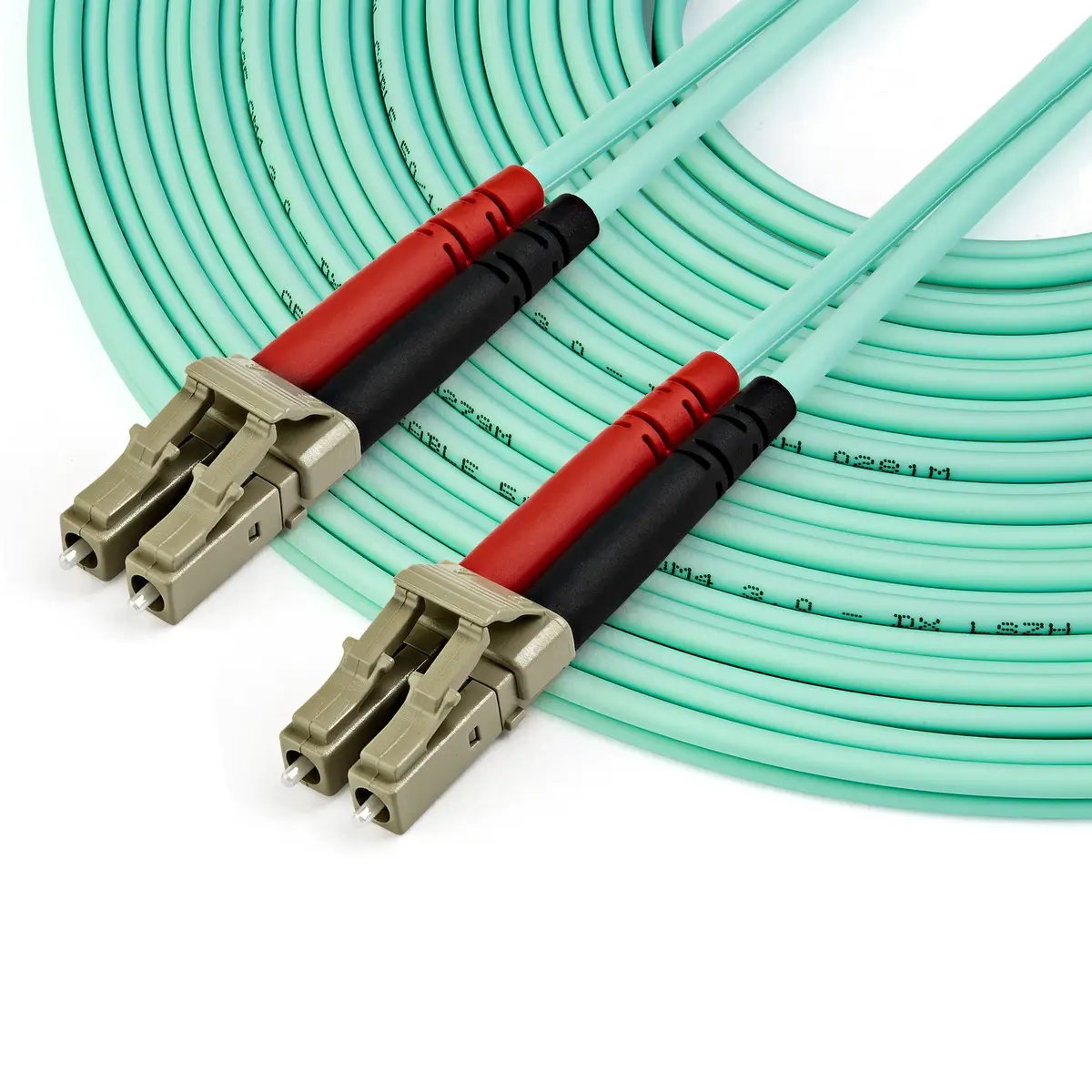 LWL Patchkabel 50/125µm LC/LC Stecker/Stecker Türkis 10m