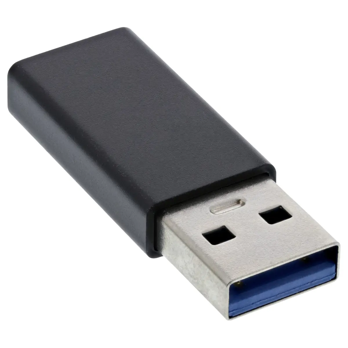 USB-A auf USB-C Adapter Schwarz