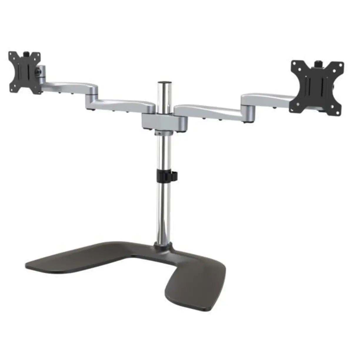 Dual Monitor Stand Gelenkarme Höhenverstellbar Für VESA-Monitore bis 32"
