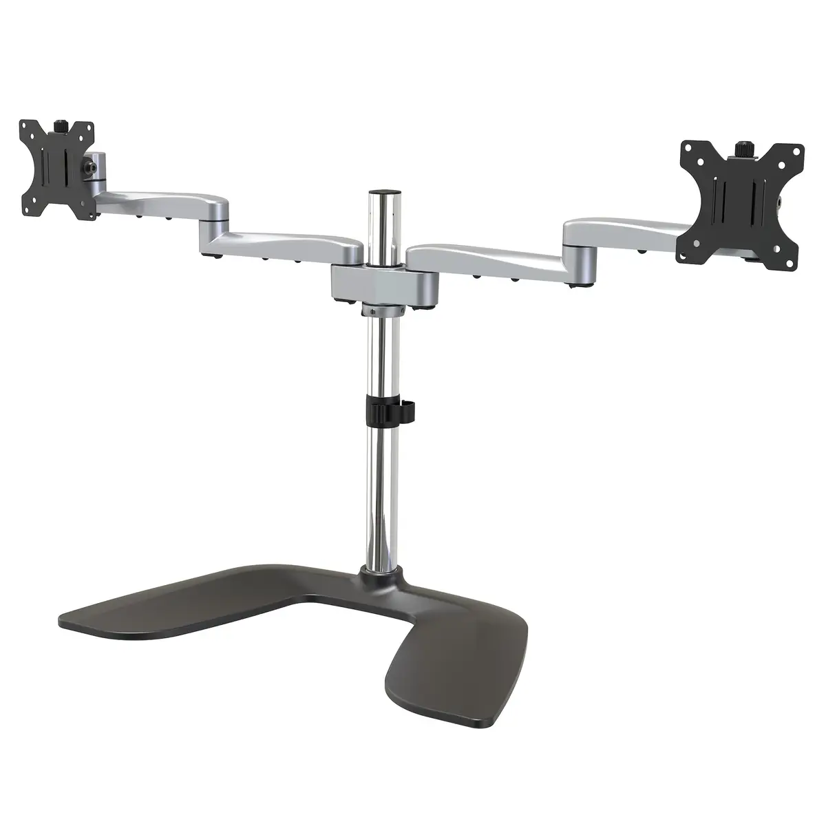 Dual Monitor Stand Gelenkarme Höhenverstellbar Für VESA-Monitore bis 32"