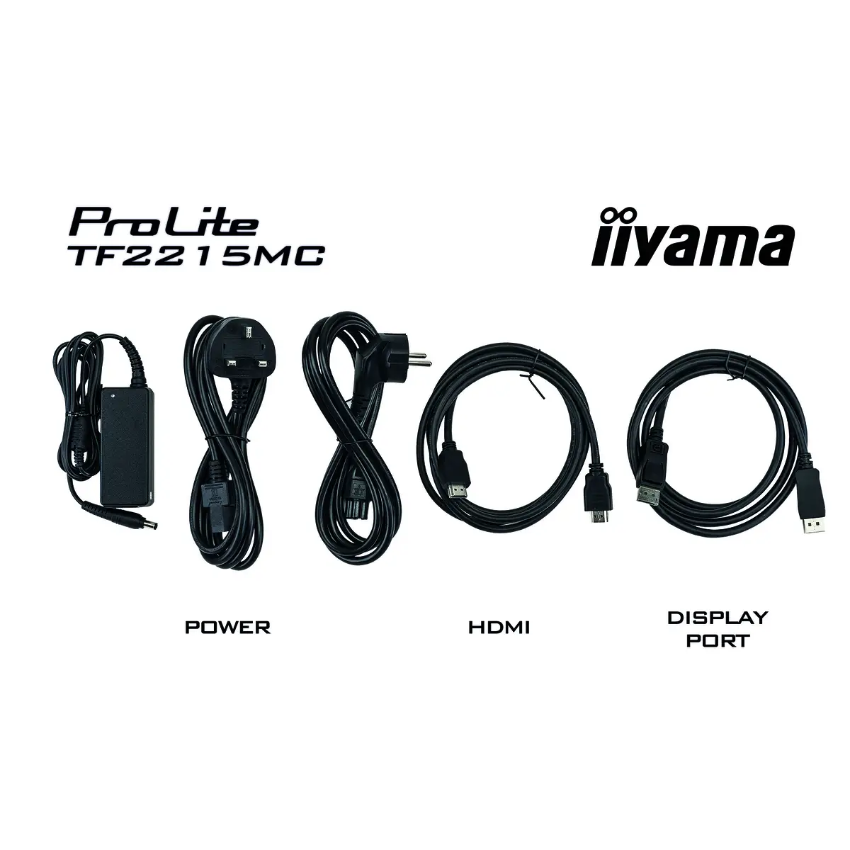 Prolite TF2215MC-B1 54,6cm (22") 1920x1080 Pixel 350 cd/m² 1000:1 14ms Schwarz