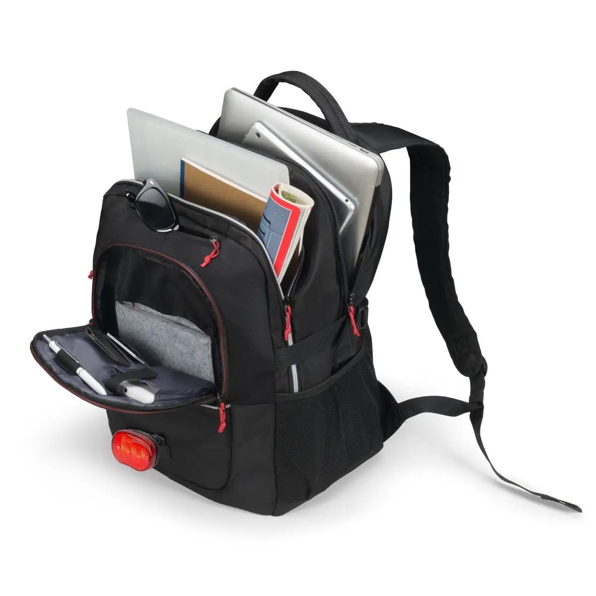 Backpack Plus SPIN Notebook Rucksack 35,5-39,6cm (14-15,6") Polyester Schwarz