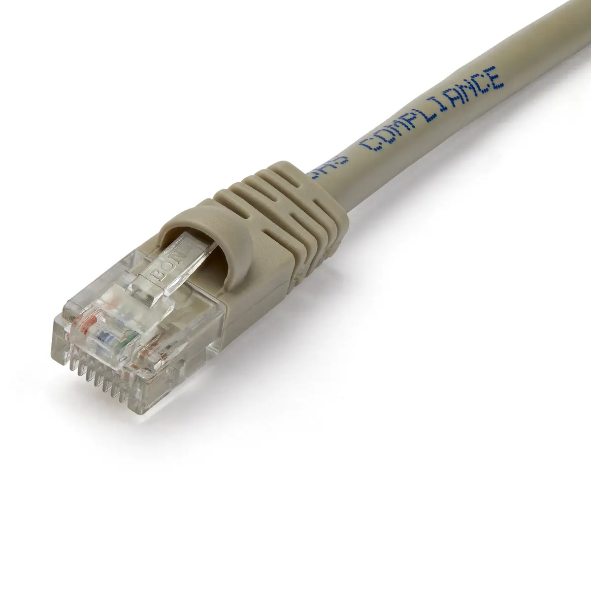 2 auf 1 RJ45 Splitter Kabel Adapter Buchse/Stecker Grau