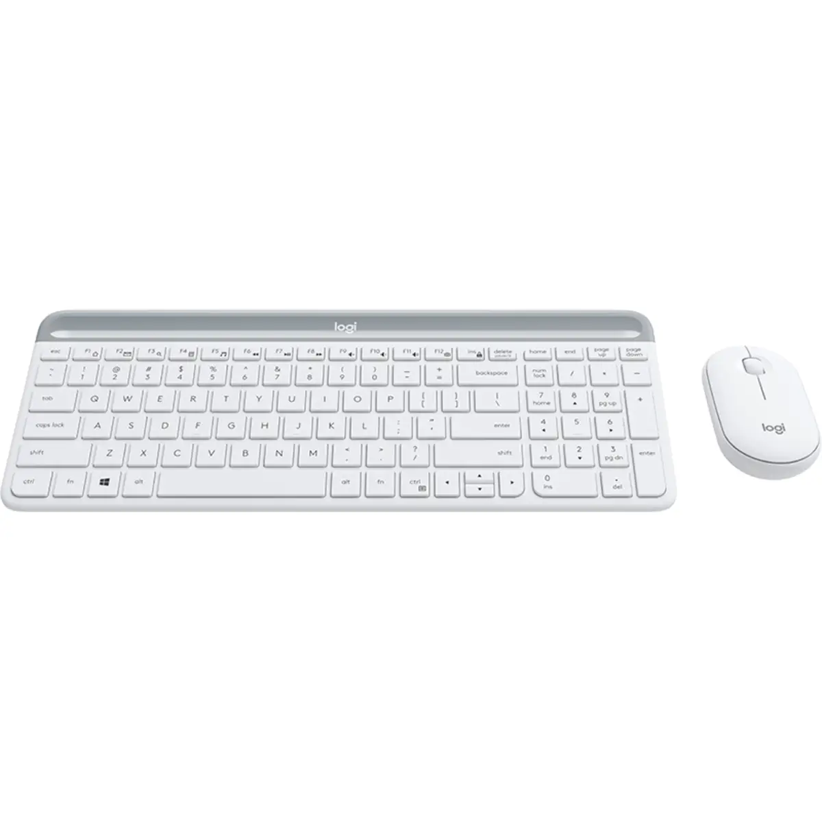 Wireless MK470 Slim Combo Tastatur-Maus-Set Off-white Layout Deutsch