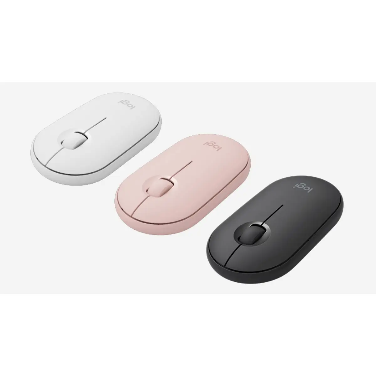 Pebble M350 Wireless Bluetooth Maus Graphit inkl. USB Empfänger