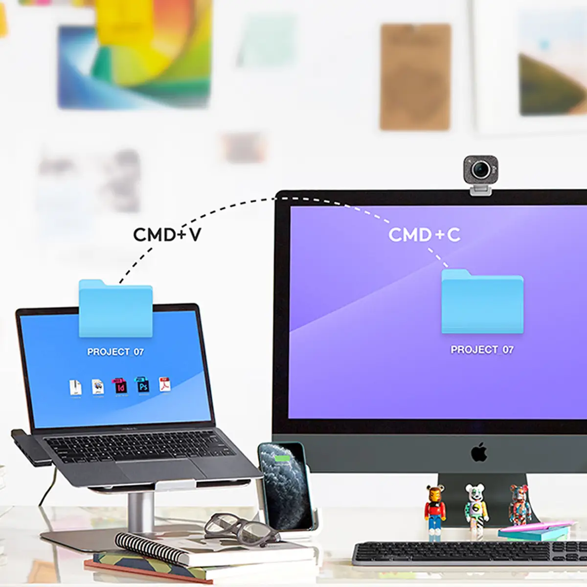 MX Master für MAC 3 Maus Wireless Grau inkl. Wireless Empfänger