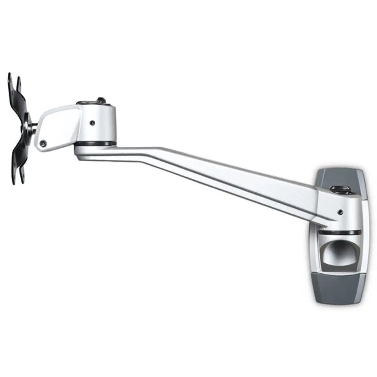 Monitorarm zur Wandmontage 26cm langer Schwenkarm für bis zu 30" VESA-Monitore