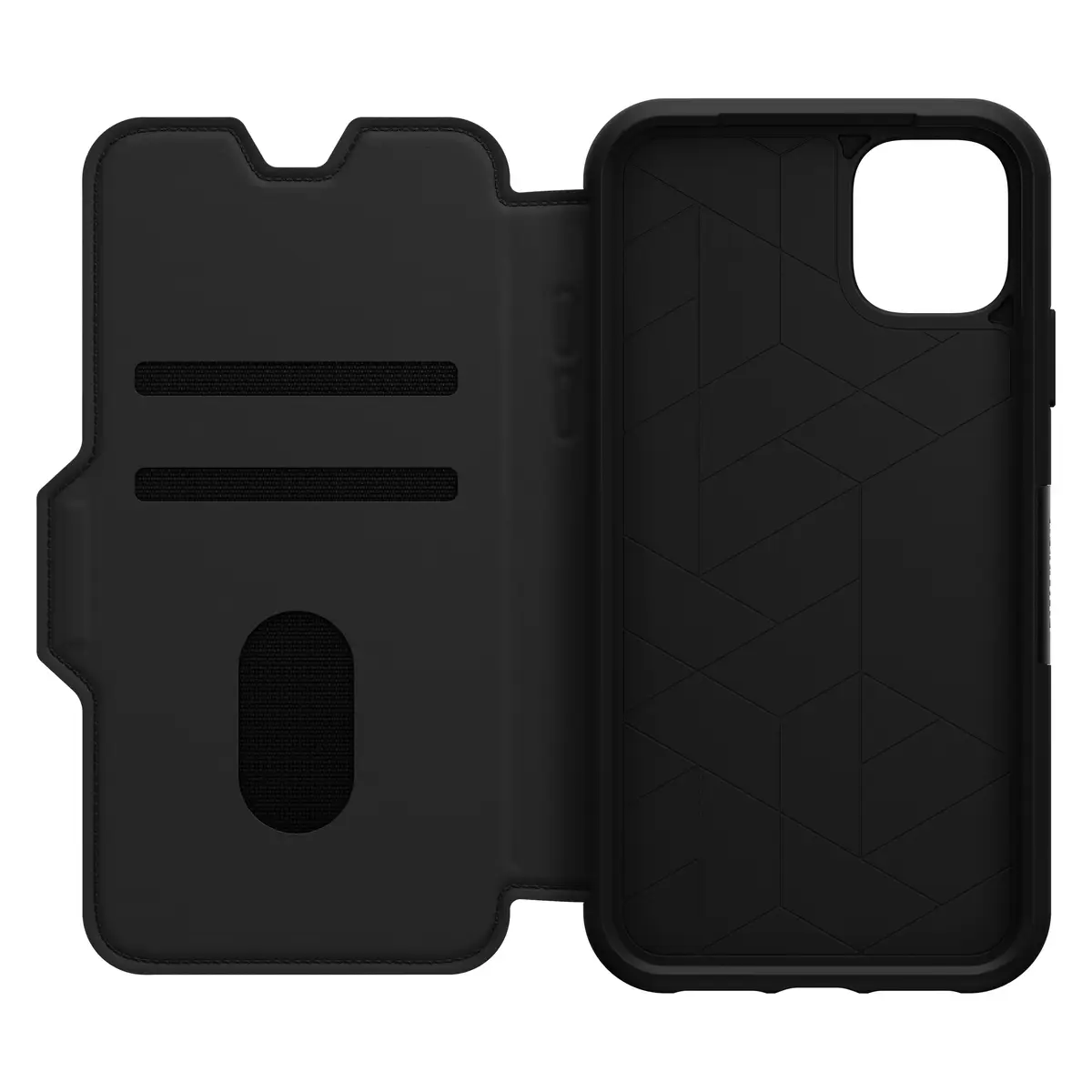 Strada Flip Case für Apple iPhone 11 Nachtschwarz