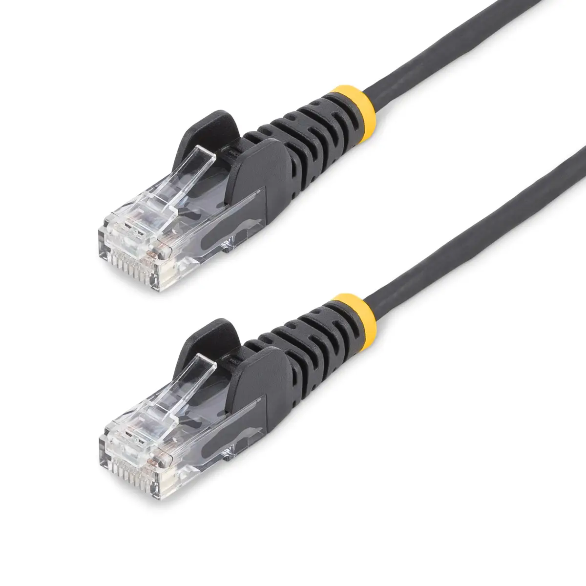 Snagless Patchkabel Cat6 RJ-45/RJ-45 Stecker/Stecker Schwarz 0,5m