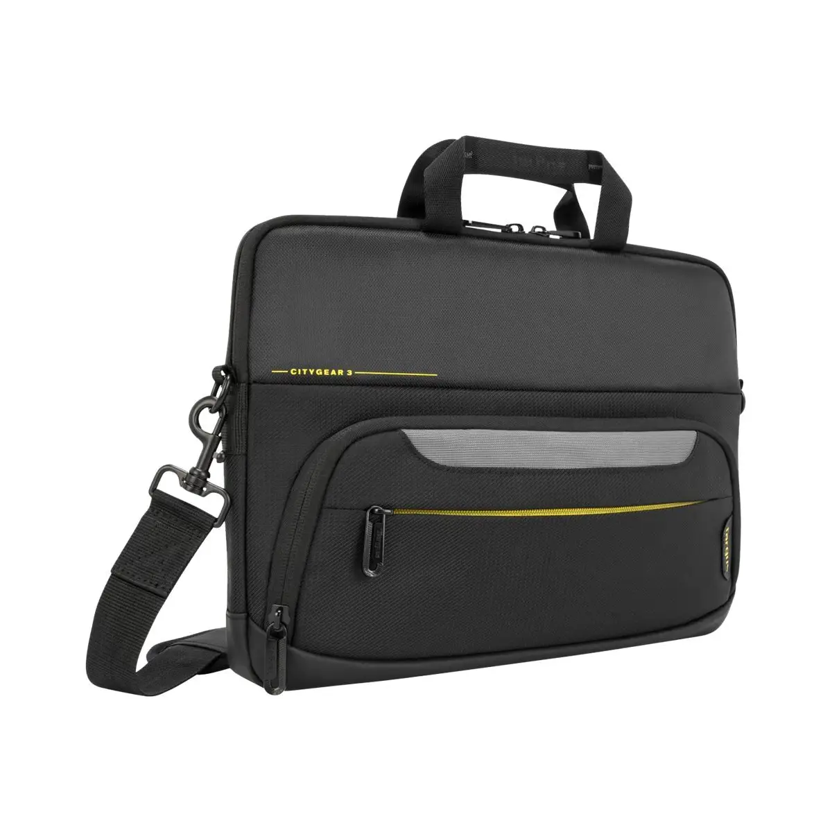 CityGear Slim Topload Case für 35,6cm (14") Notebooks Schwarz