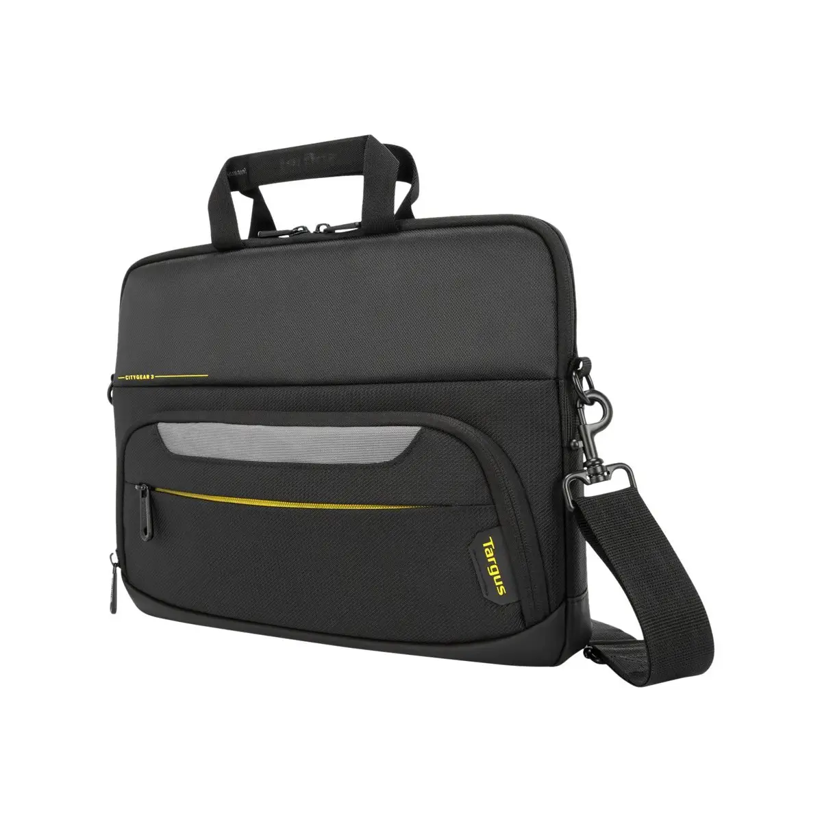 CityGear Slim Topload Case für 35,6cm (14") Notebooks Schwarz