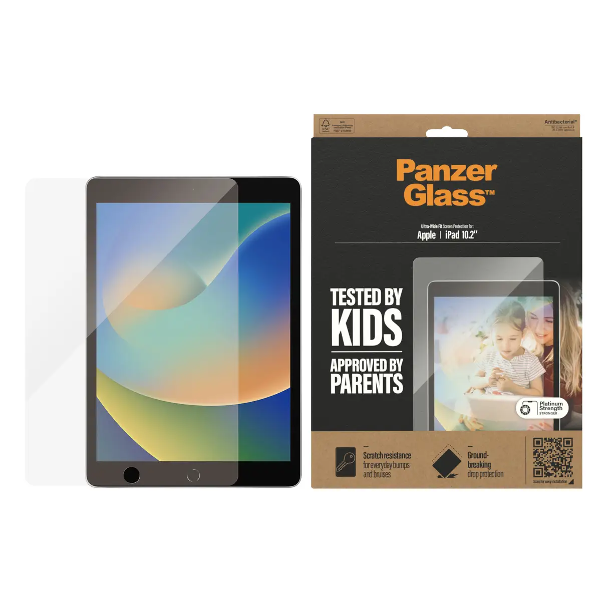 Case Friendly Bildschirmschutz für Apple iPad 10,2" (7./8. Gen)