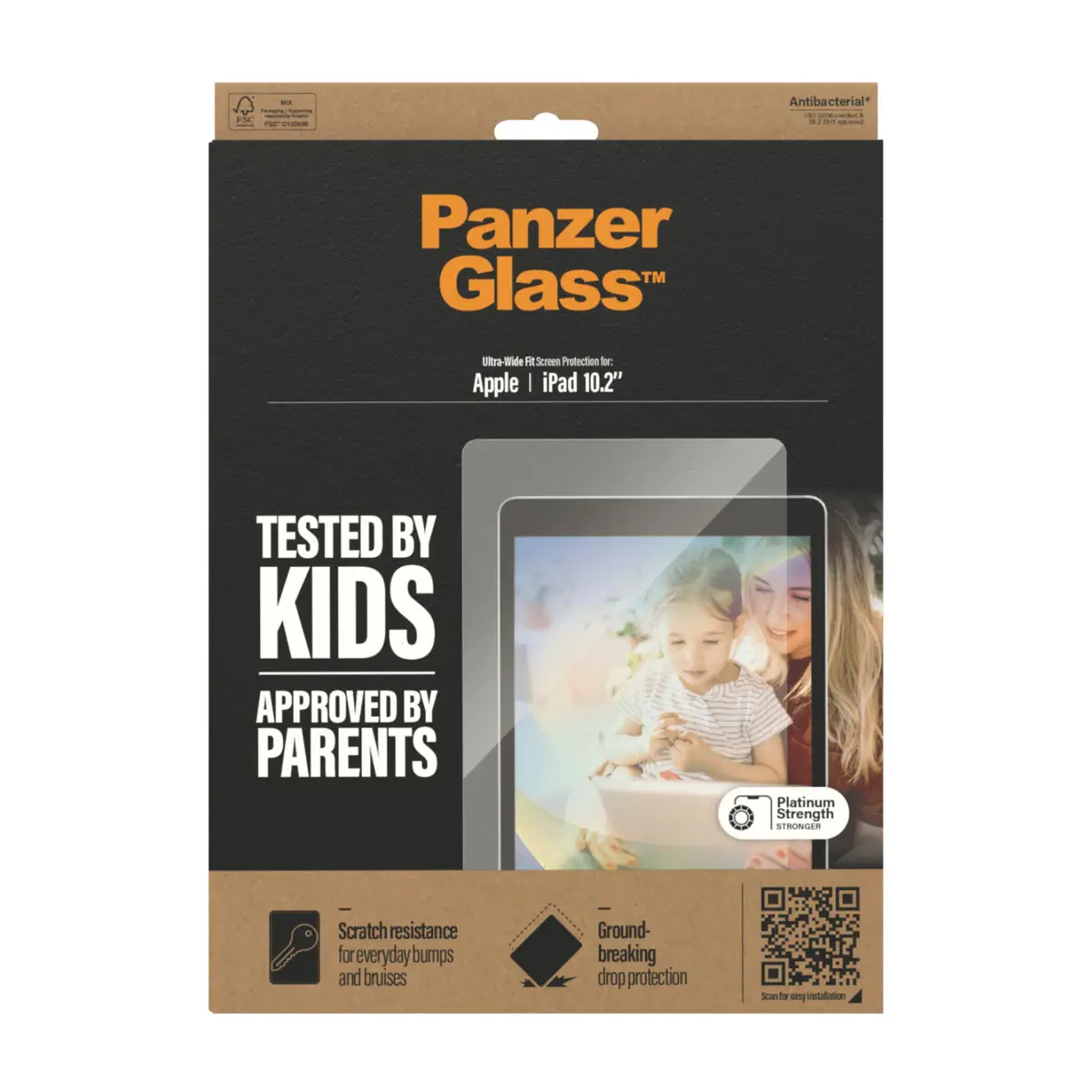 Case Friendly Bildschirmschutz für Apple iPad 10,2" (7./8. Gen)