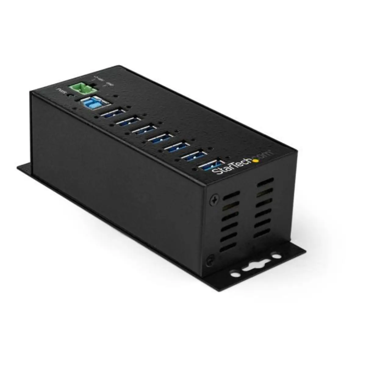 Industrieller USB 3.0-Hub 7 Ports und externes Netzteil Überspannungsschutz