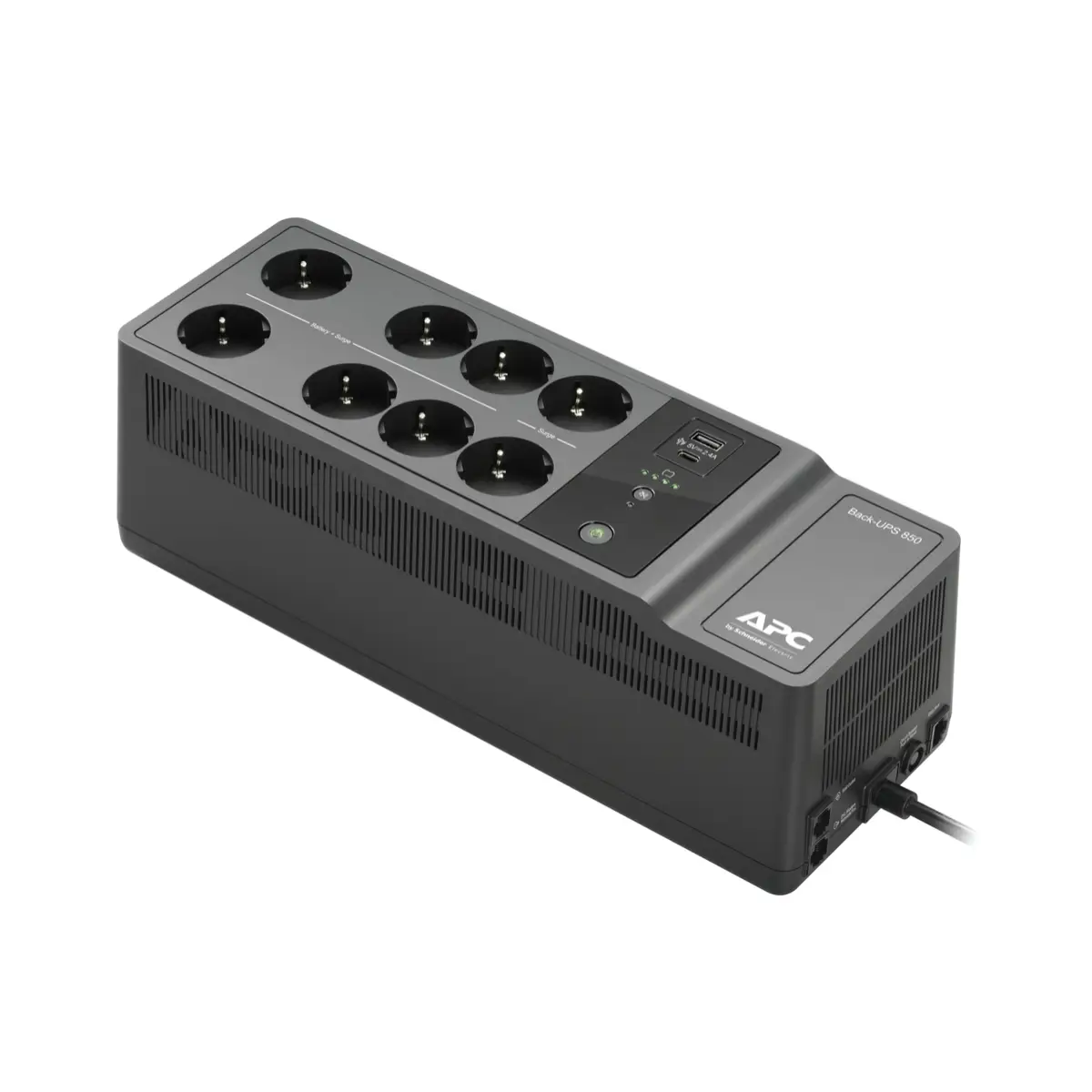 Back-UPS 850VA 230V USB Type-C and A charging ports